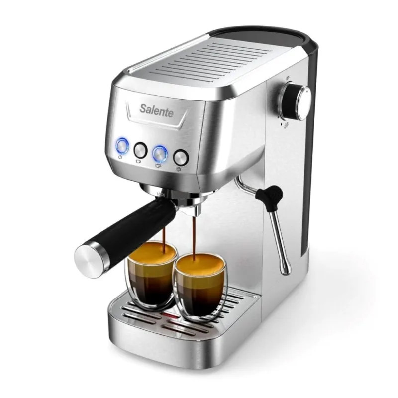 Salente Coffio, pákový kávovar, nerez COFFIO