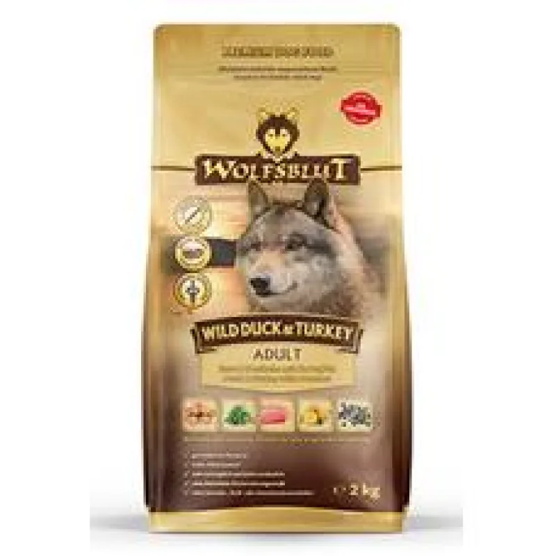 Wolfsblut Dog Adult Wild Duck&Turkey 2kg