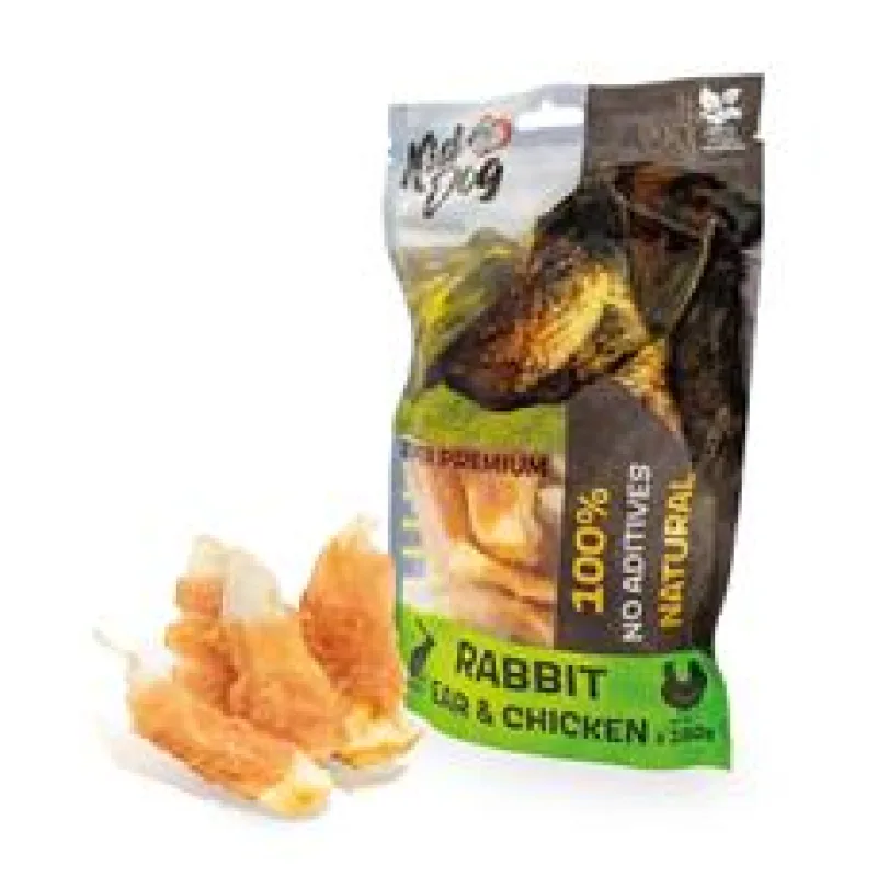 KIDDOG SUPER PREMIUM 100% kuřecí prsa na králičím uchu 150 g 150g