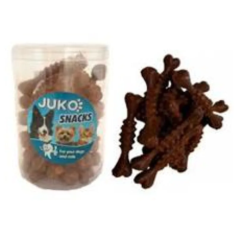 Dentální kostičky Slanina JUKO Snacks Dóza - cca 30ks