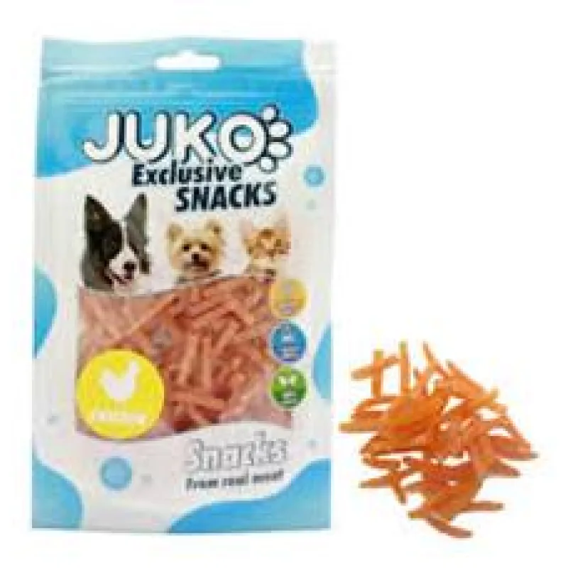 Chicken Thin Strips JUKO Snacks 70g