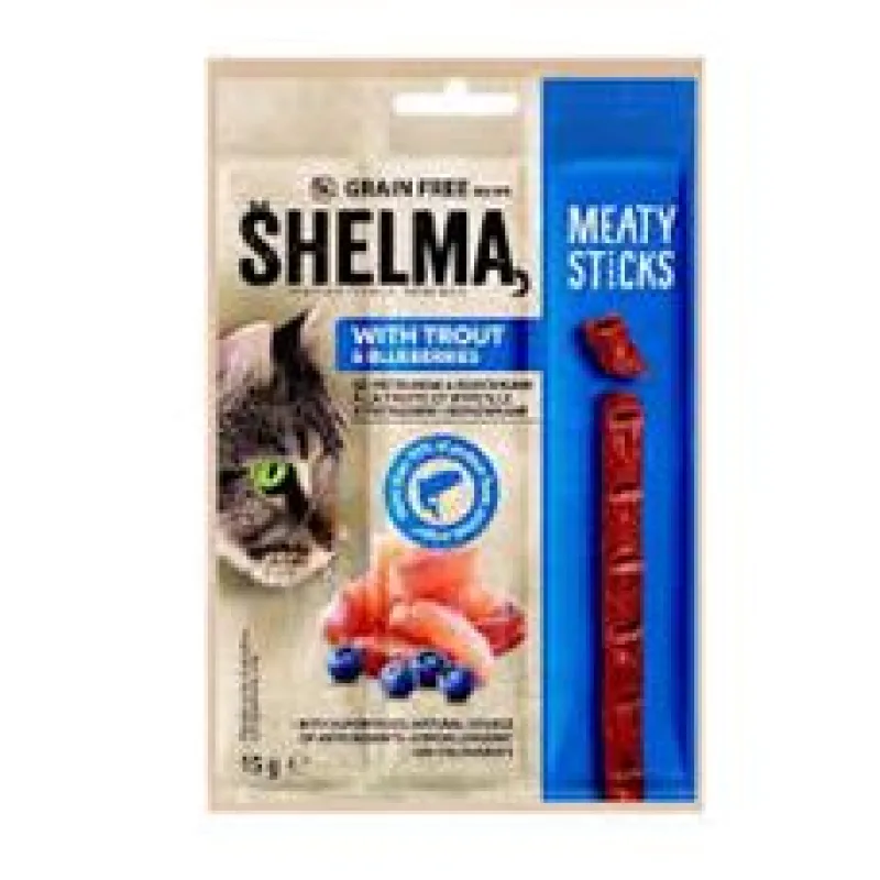 Shelma Sticks se pstruhem a borůvkami GF 15g