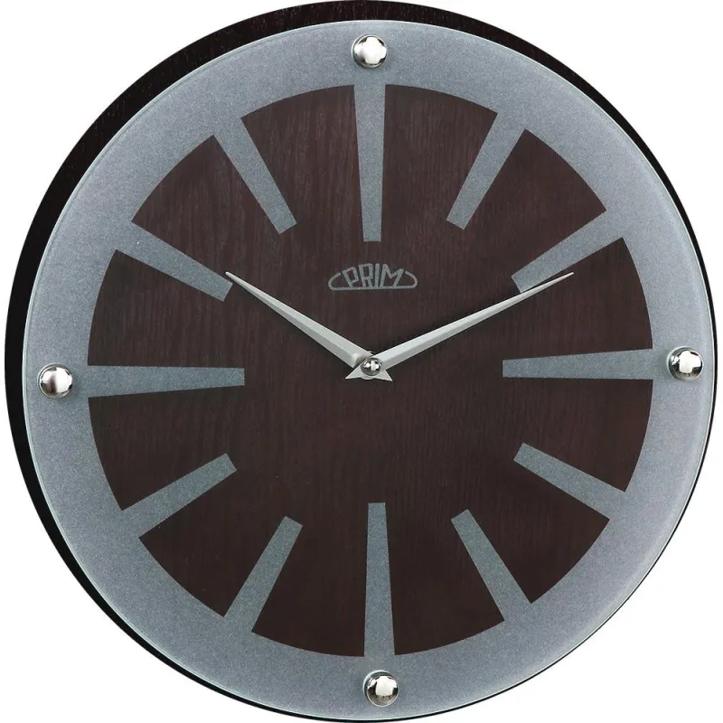 PRIM Nástěnné hodiny PRIM Wood Singular III E07P.3952.54