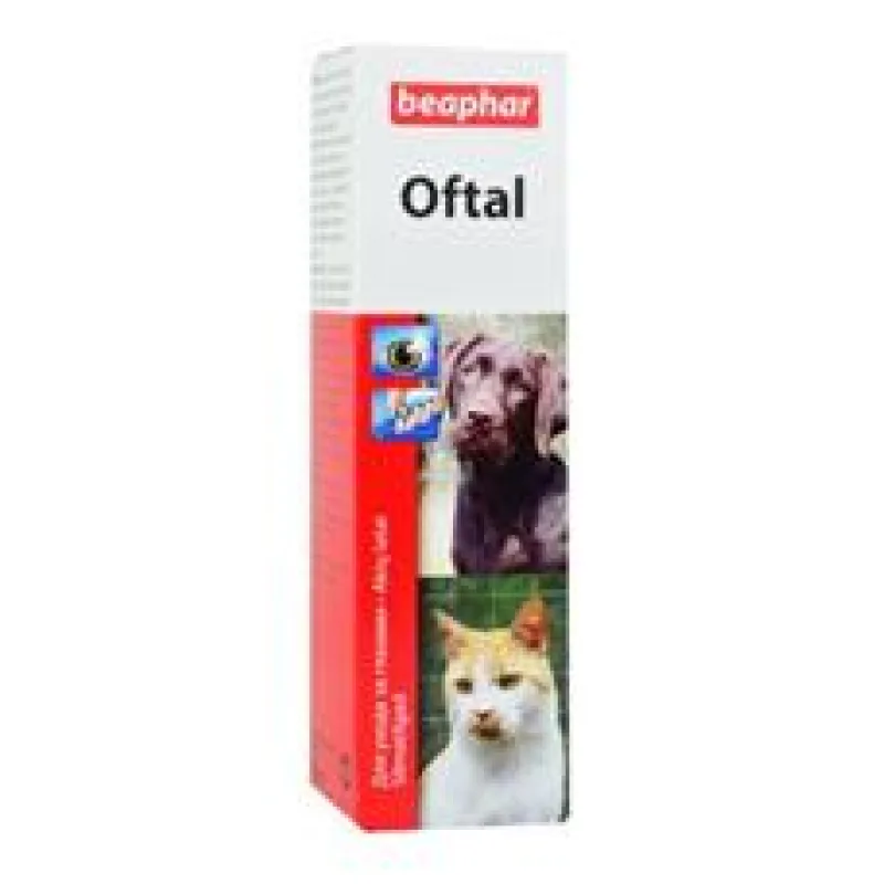 Beaphar oční kapky Oftal pes, kočka 50 ml