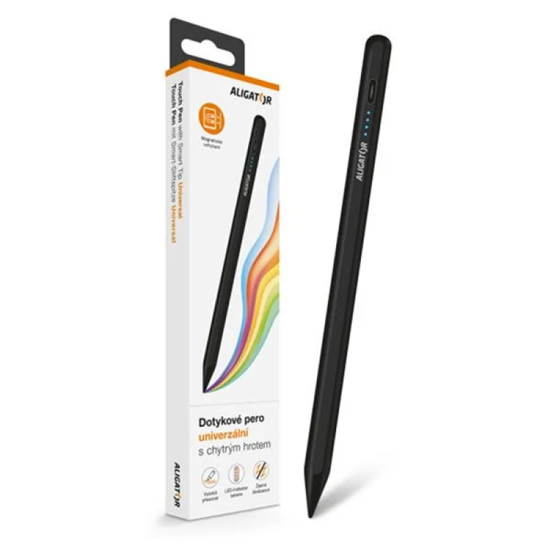 Aligator Dotykové pero univerzálne, čierne TP02