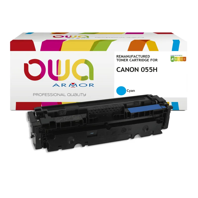 OWA Armor toner kompatibilný s Canon CRG-055H C, 5900st, modrá/ cyan…