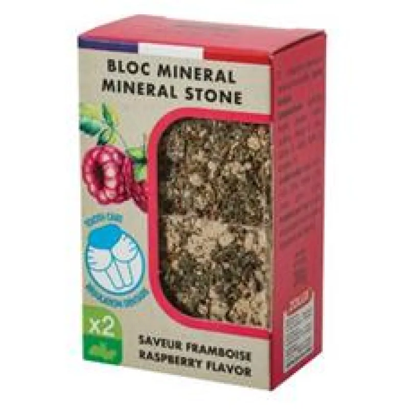 Minerální kámen EDEN hlodavci malina Zolux 2x200g