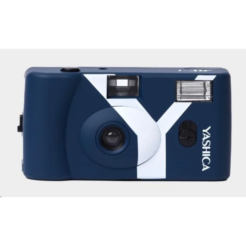 YASHICA MF-1 Snapshot Art Camera (Prussian Blue) - analogový fotoaparát…