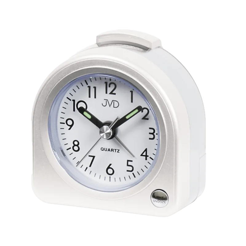 JVD Levný analogový budík JVD quartz SR266.7