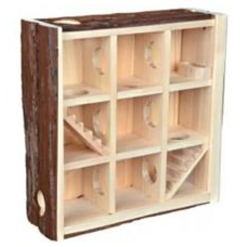 Natural Living hrací věž/bludiště, 3 poschodí 30x30x10 cm