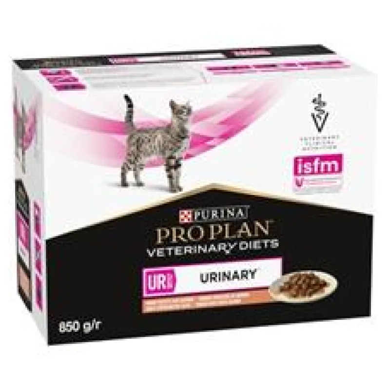Purina PPVD Feline - UR St/Ox Urinary Salmon kapsička 10x85gr