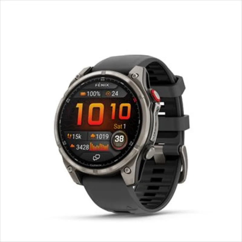 Garmin fenix 8 Pro - 47mm, AMOLED, Sapphire, Titanium, Graphite/Black…