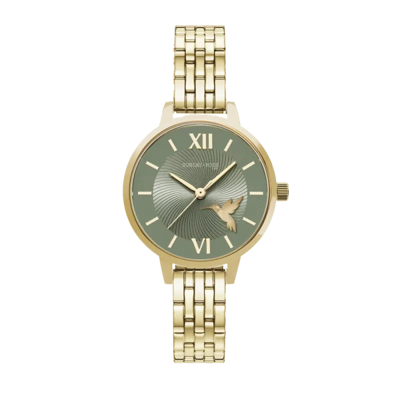 SUNDAY ROSE Dámské luxusní designové hodinky SUNDAY ROSE Fashion SUN-F21