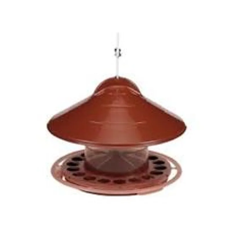 Krmítko pro ptáky, hnědé 1 ks hnědé