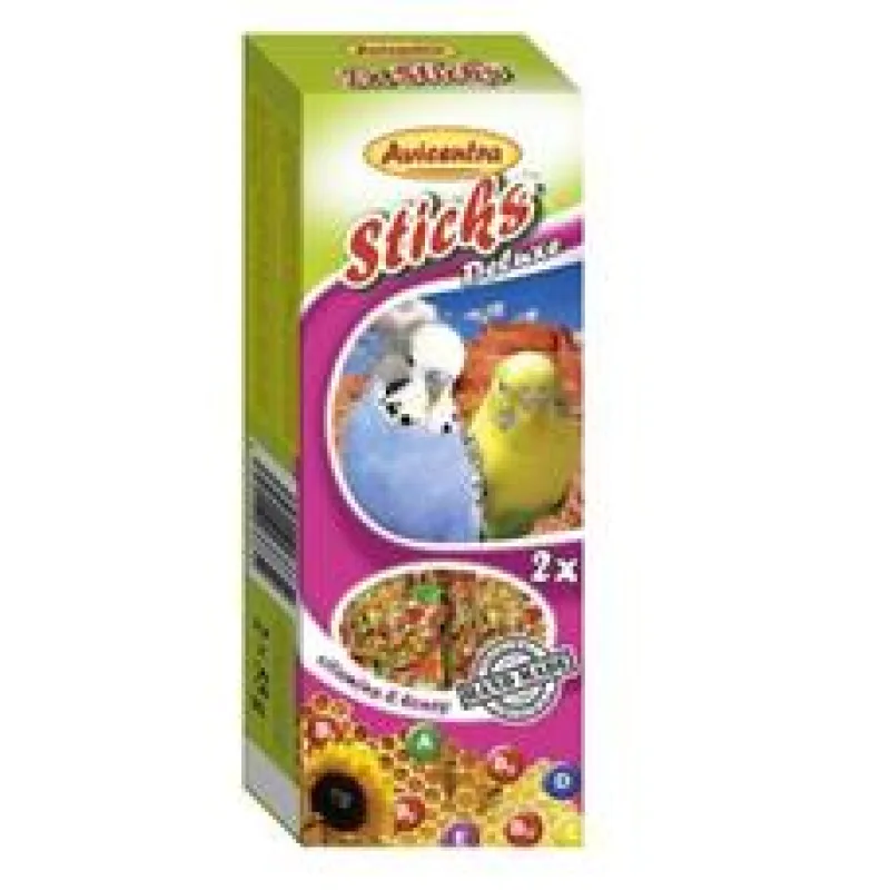 Avicentra tyčinky andulka - vitam.+med 2 ks