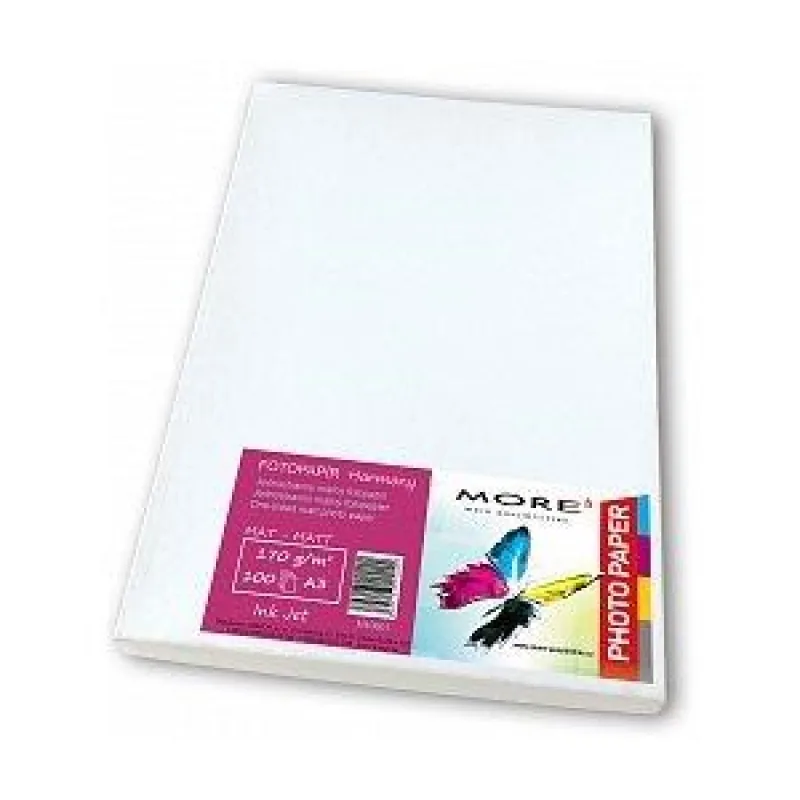 Fotopapír 170g, A3 matný, bílý, 100 listů, inkjet M10601