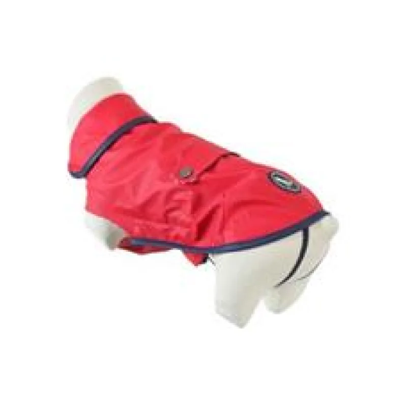 Obleček pláštěnka pro psy ST MALO červená Zolux 30cm