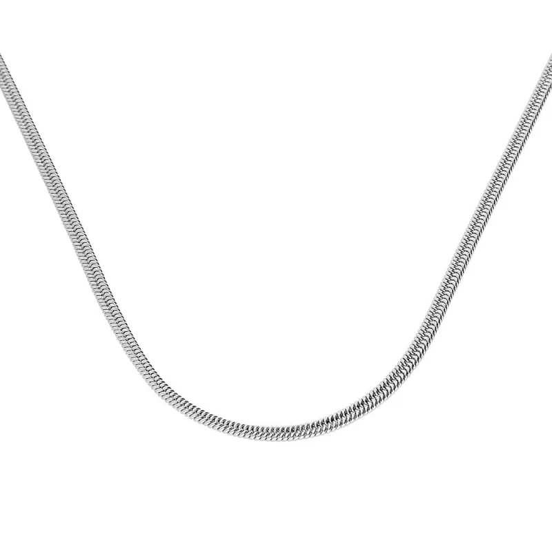 MPM Dámský ocelový nerezový řetízek 7551 - stříbrné barvy SNE.7551.. 55cm