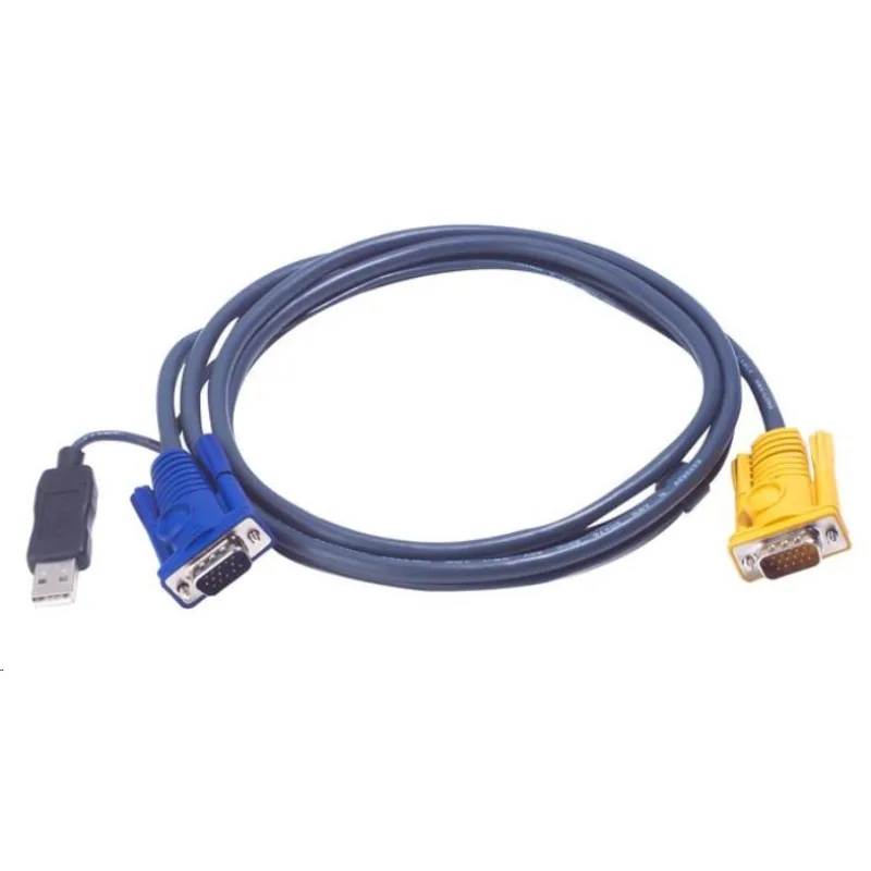 Kábel ATEN KVM k CS-12xx, USB, 2 m 2L-5202UP