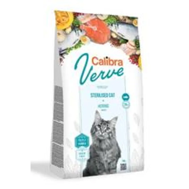 Calibra Cat Verve GF Sterilised Herring 750 g