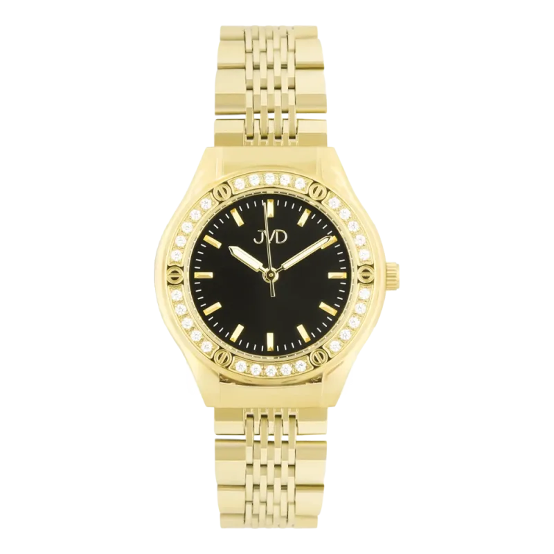 JVD Dámské zlacené designové hodinky JVD JZ214.2