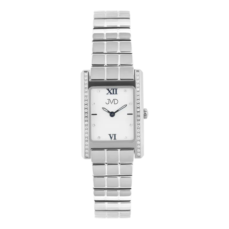 JVD Dámské hranaté elegantní šperkové hodinky JVD JG1041.1