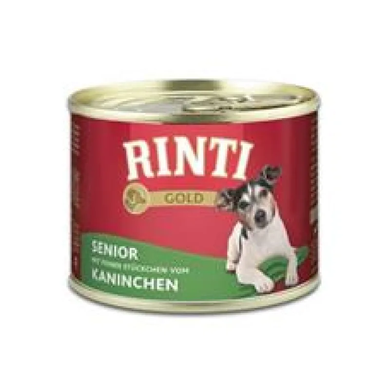 RINTI Gold Senior Králík 185 g