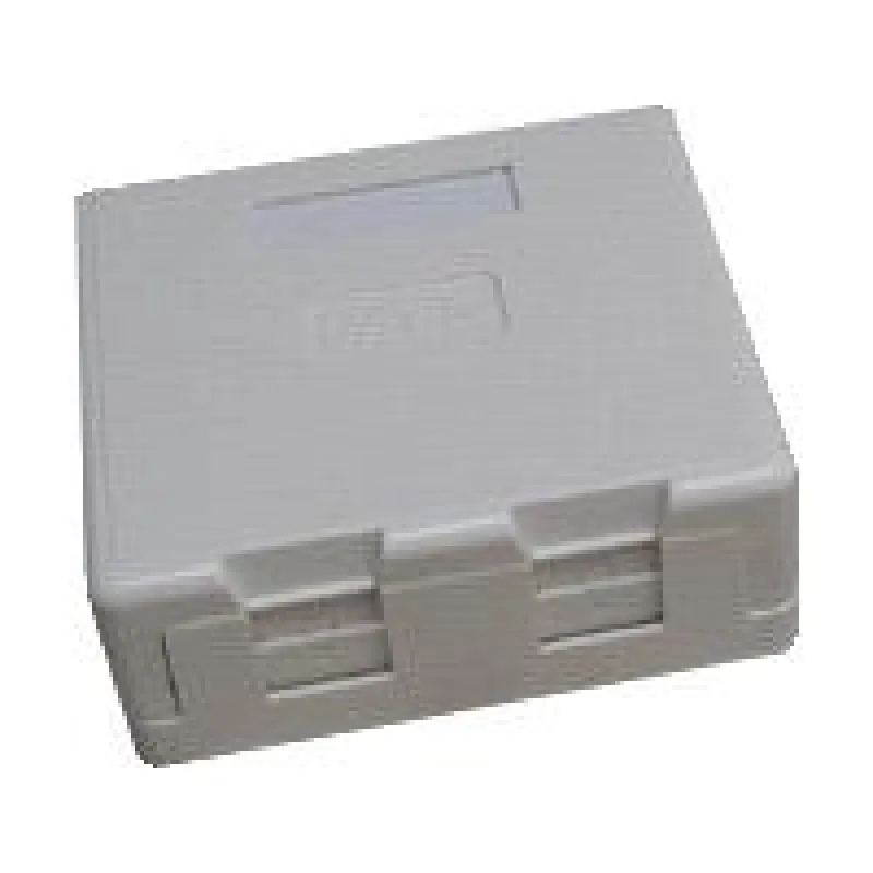 DATACOM Dvojzásuvka CAT5E UTP nad omietku samorezná biela 2322