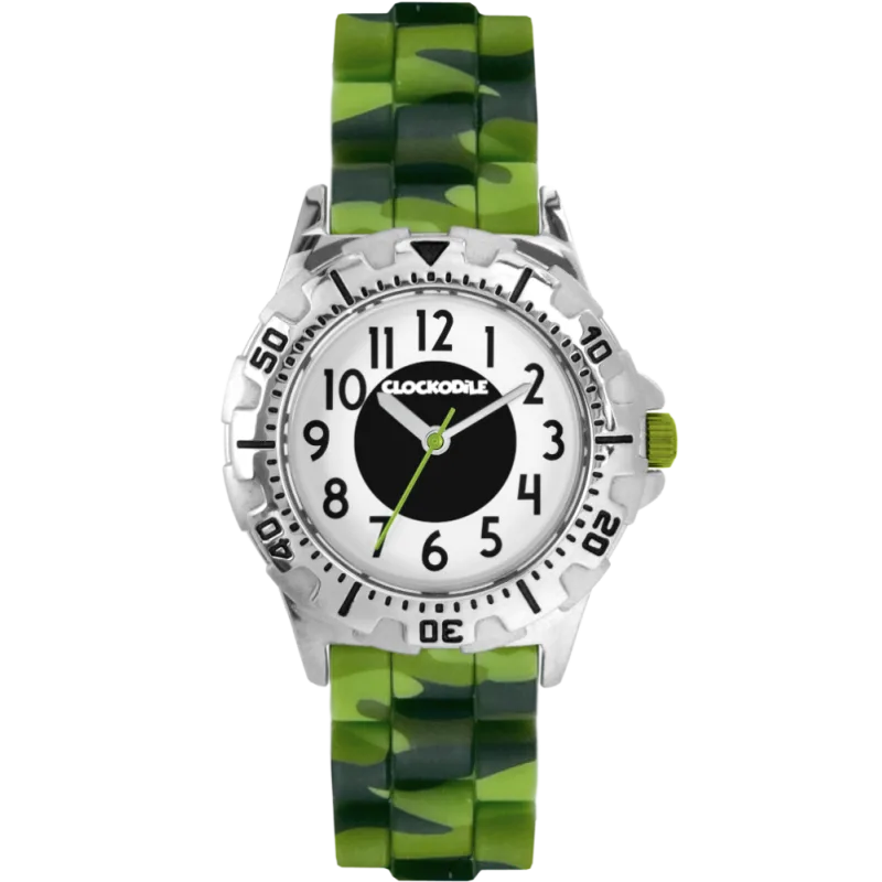 CLOCKODILE Svítící náramkové maskáčové sportovní chlapecké dětské hodinky SPORT 4.0 CWB0082