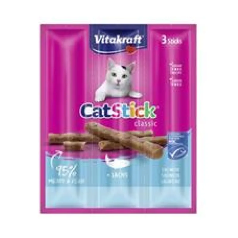 Vitakraft Cat poch. Stick Classic losos 3x6g