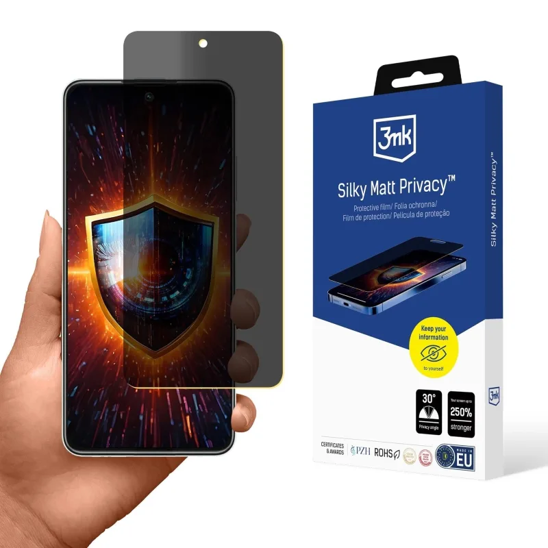 3mk ochranná folie Silky Matt Privacy pro Redmi Note 14 5G Global…