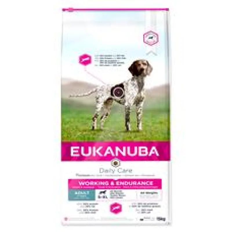EUKANUBA Daily Care Adult Working & Endurance 15 kg