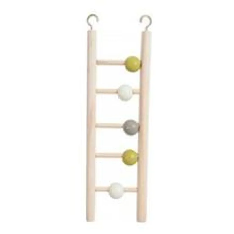 Žebřík pro ptáky dřevěný 5 příček 23,5cm Zolux 1 ks