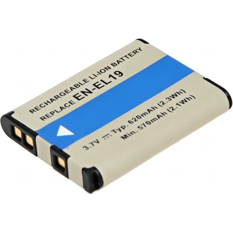 Batéria T6 Power Nikon EN-EL19, Sony NP-BJ1, 620mAh, 2, 3Wh DCNI0014