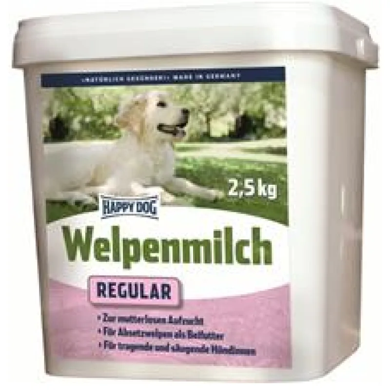 HAPPY DOG PREMIUM Welpenmilch Regular 2,5 kg - poškozené víko - 1 ks skladem