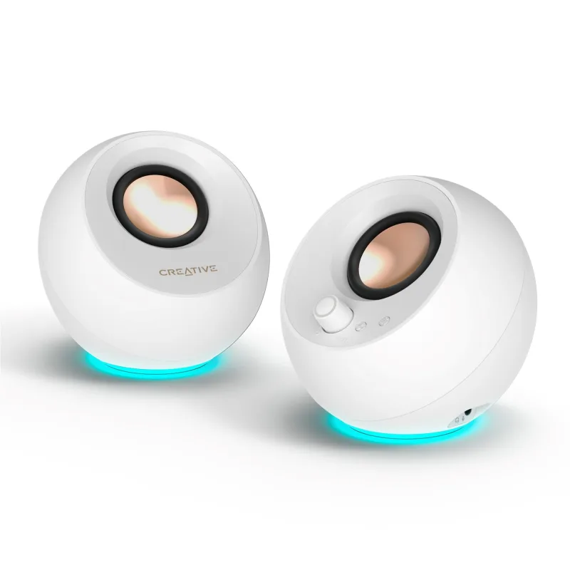 Creative repro Pebble Pro - mobilní reproduktor - bílý 51MF1710AA003