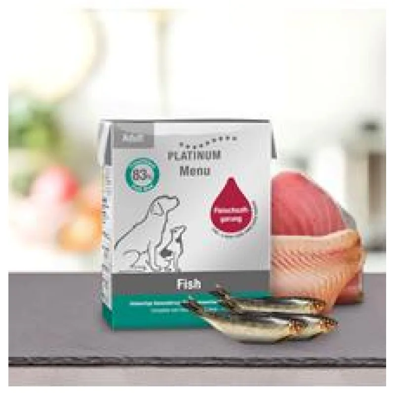 Paštika Platinum Natural Menu Pure Fish - Ryby 375 g
