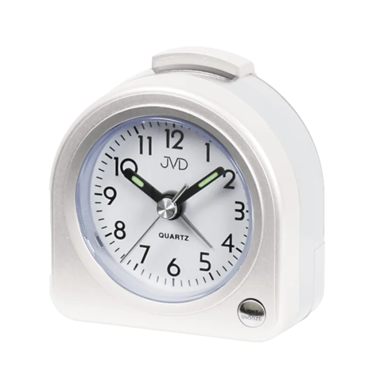 Levný analogový budík JVD quartz SR266.7