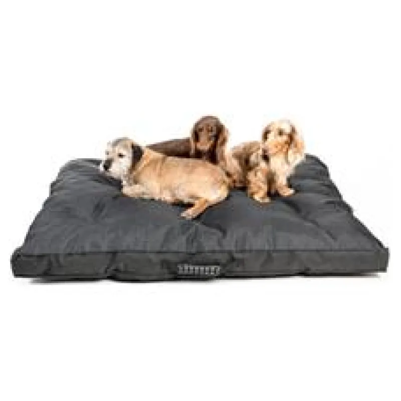 Matrace nylon Sychrov černá s potiskem 90 x 60 x 10 cm