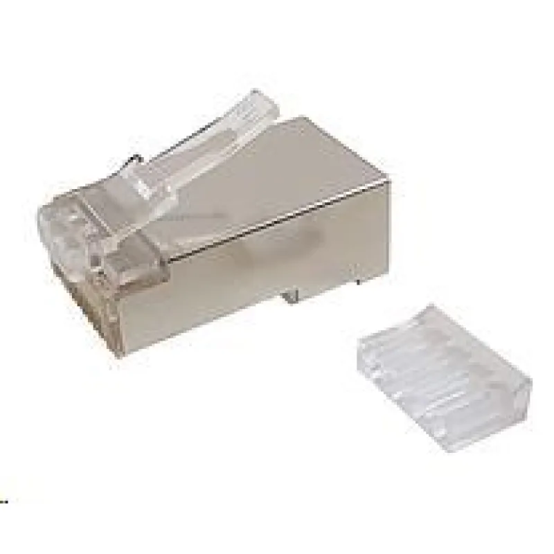 Solarix Konektor RJ45 CAT6 STP 8p8c tienený skladaný na licenciu / 100…
