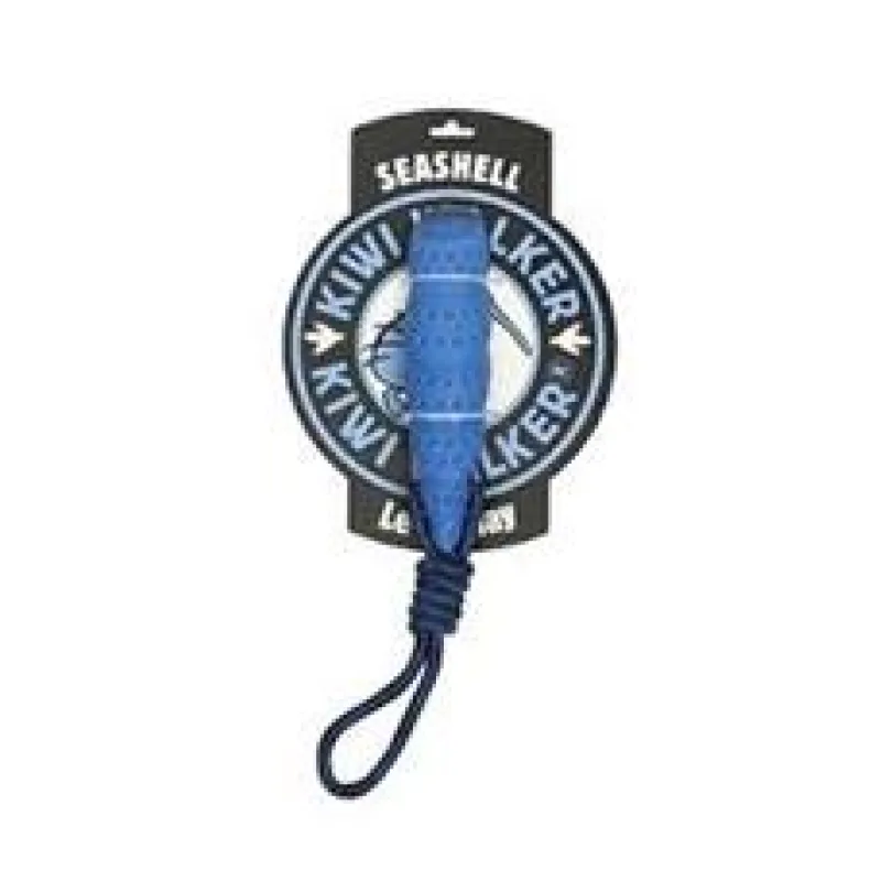 Hračka pes SEASHELL MAXI, plov z TPR modrá Kiwi 1 ks