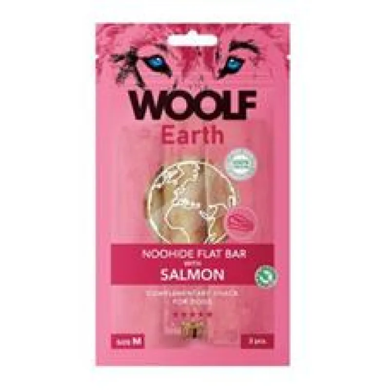 Woolf pochoutka Earth NOOHIDE Salmon S /90g
