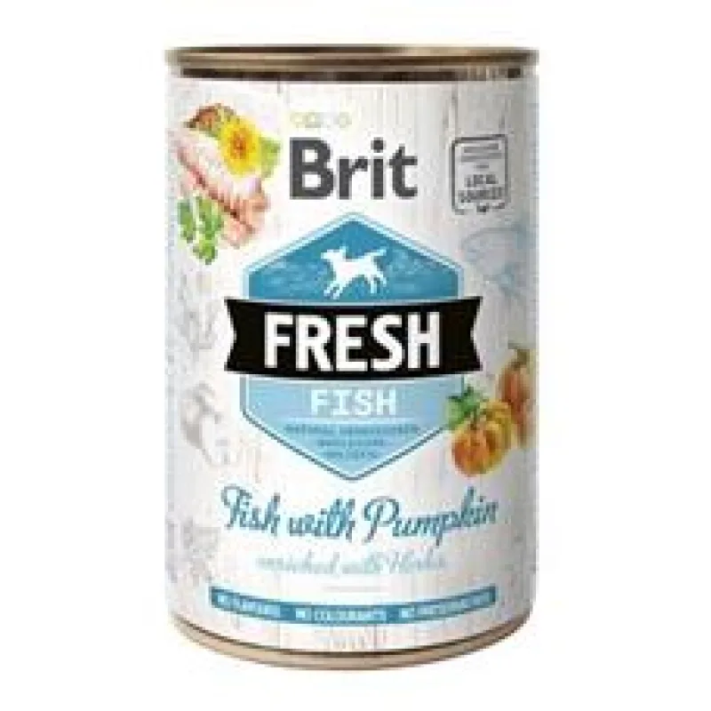 Brit Dog Fresh konz Fish with Pumpkin 400 g