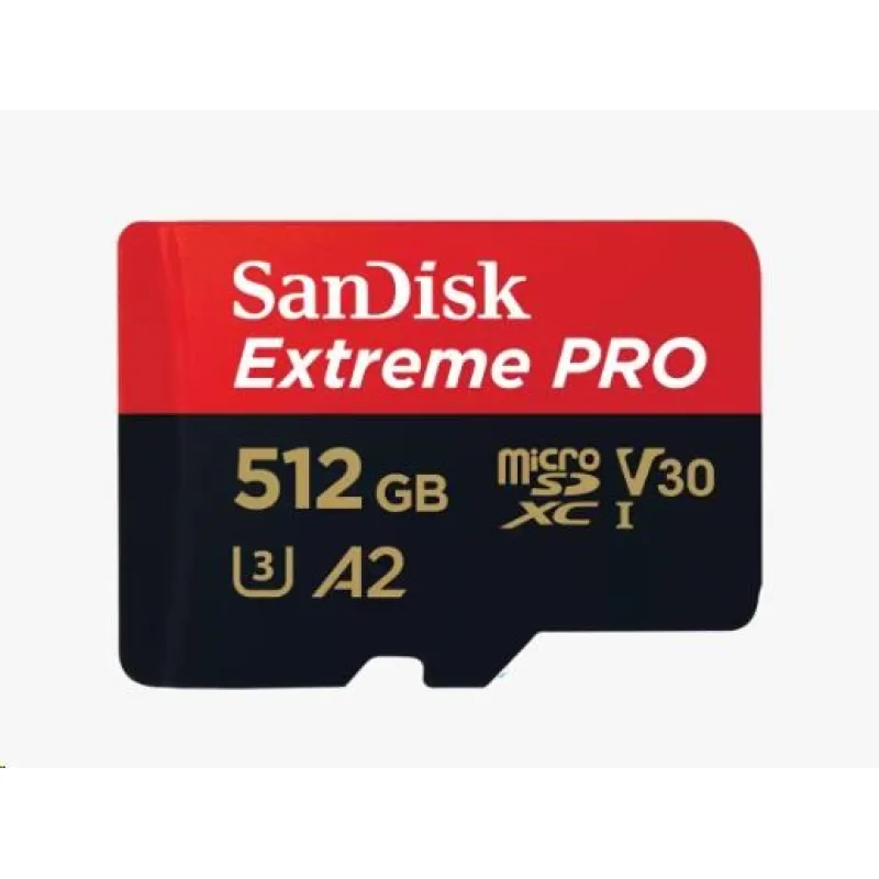 SanDisk micro SDXC karta 512GB Extreme PRO…