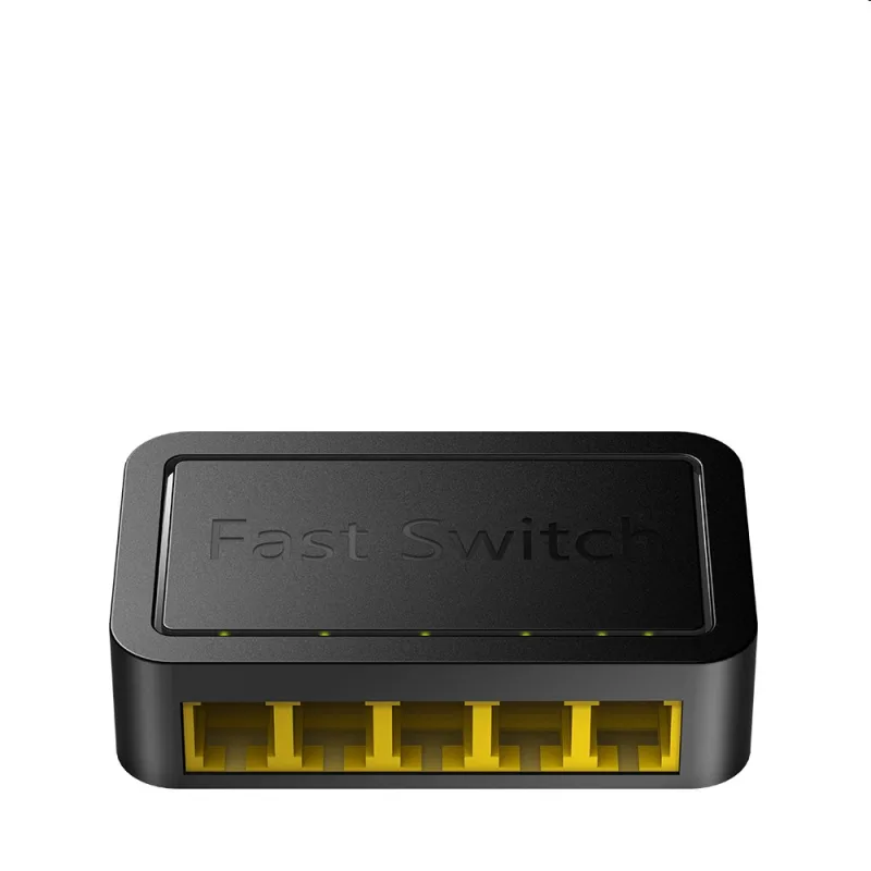 Cudy FS105D - 5-Port Switch, 5 10/100M RJ45 Ports, Desktop, Power Saving,…