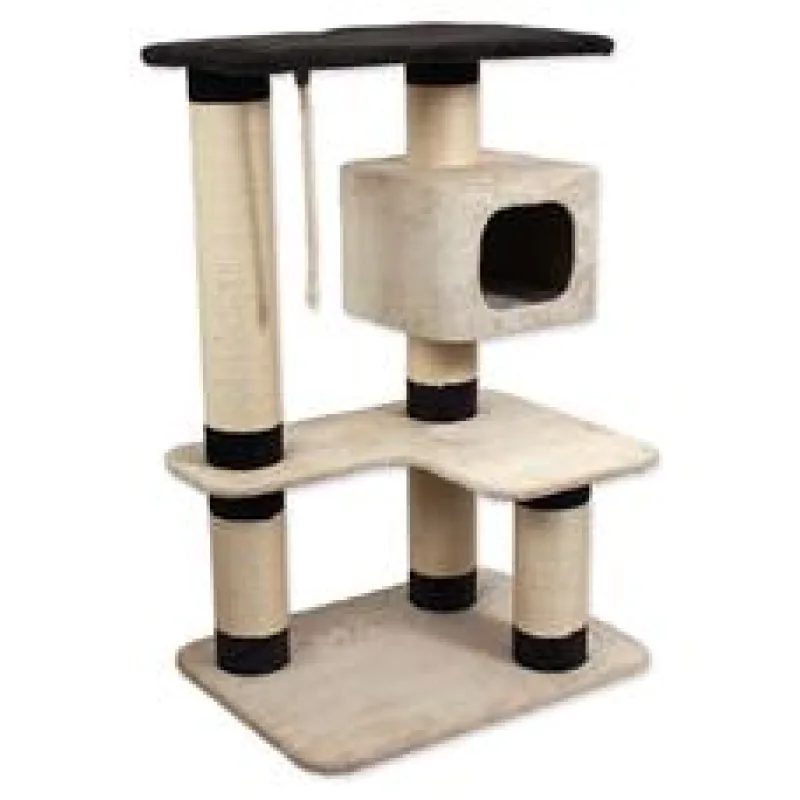 Odpočívadlo MAGIC CAT Valerie béžovo-hnědé 121 cm