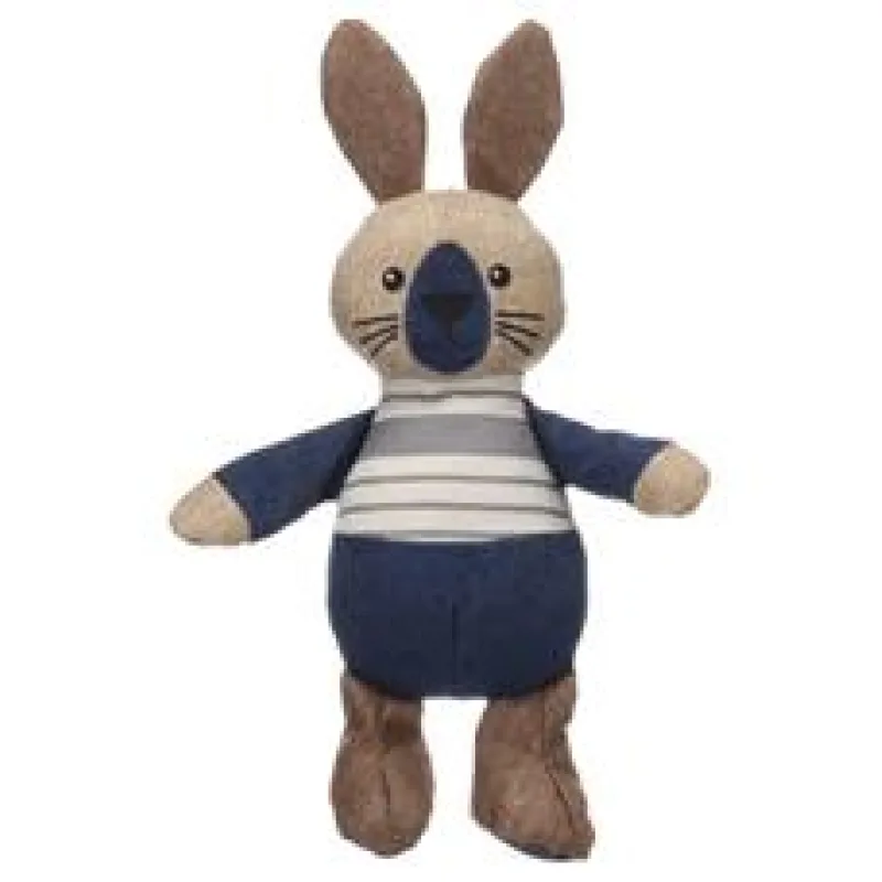 Hračka plyš Jiji králík 22cm modrý Flamingo 1ks/22cm