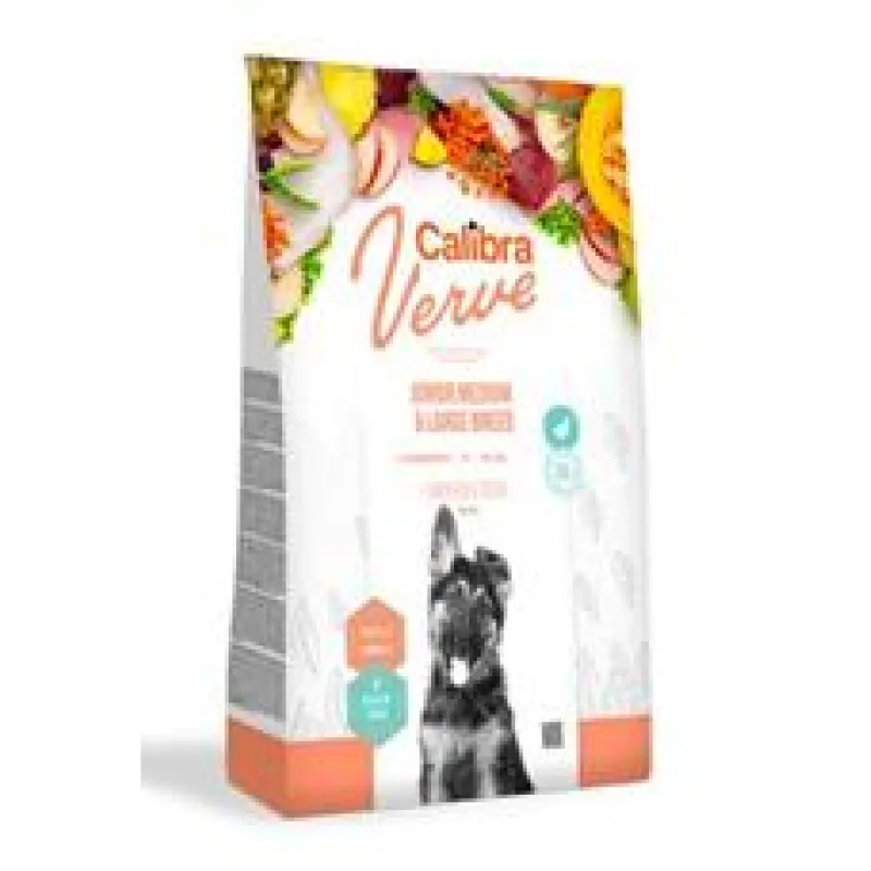 Calibra Dog Verve GF Junior M&L Chicken&Duck 2 x 12 kg