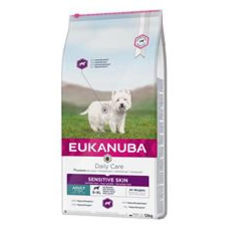 Eukanuba Daily Care Sensitive Skin 2x12 kg