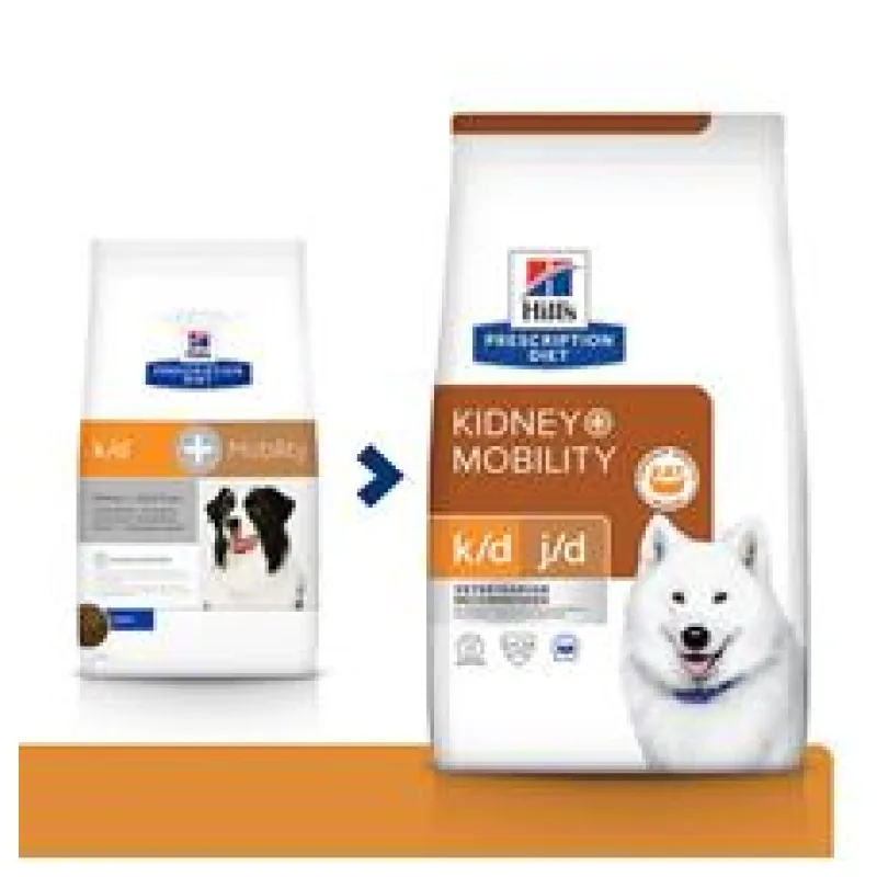 Hill’s Can. PD K/D Kidney + Mobility Dry NEW 12kg